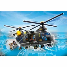 Lelusetti Playmobil Police Plane City Action Muovinen