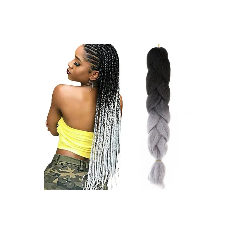Synthetic hair ombre braids sz/sz W10345
