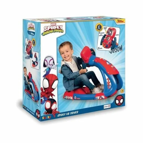 Sacīkšu Sēdeklis Spidey Amazing friends Bērnu Stūres rats