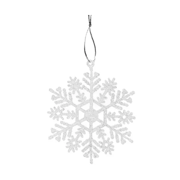 Christmas baubles - snowflakes 12pcs Ruhhy 22516