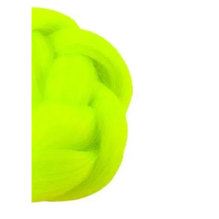 Synthetic hair braids - neon