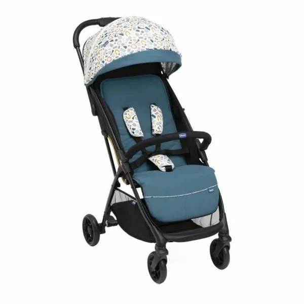 Bērnu ratiņi Chicco Glee Joyful Teal