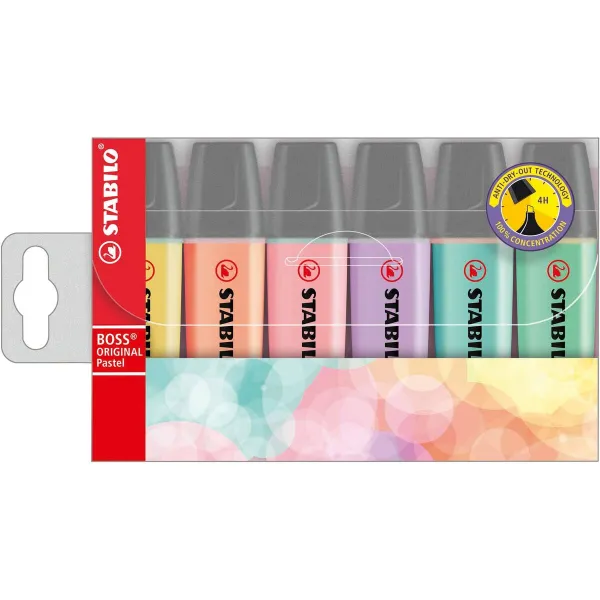 Highlighter Stabilo 70/6-2 (6 Units)
