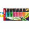 Fluorescent Marker Set Stabilo 70/8 Multicolour