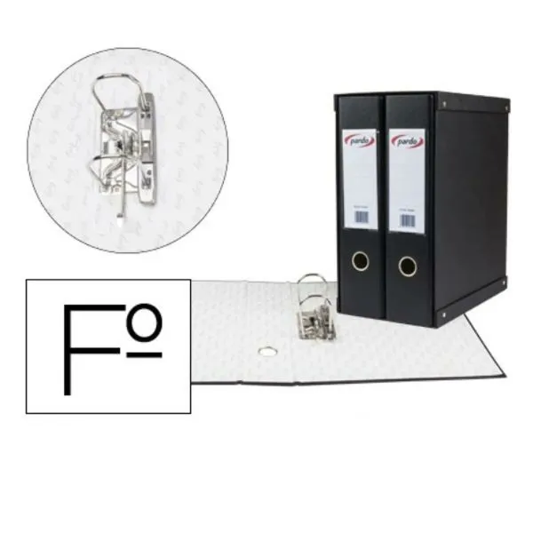 Lever Arch File Pardo 924201 A4 Black 2 Units