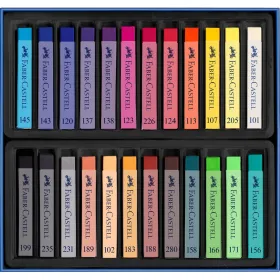 Set of soft pastel chalks Faber-Castell 128324 Multicolour