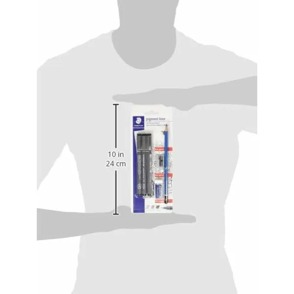 Permanenttimarkkeri Staedtler 308 SBK3P2 Musta (3 Kappaletta)