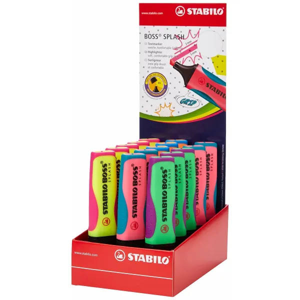 Highlighter Stabilo 75/15-1 Multicolour 15 Pieces