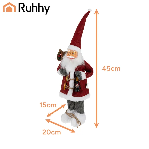 Kalėdų Senelis - Kalėdų figūrėlė 45cm Ruhhy 22352