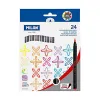 Set of Felt Tip Pens Milan Multicolour 24 Pieces