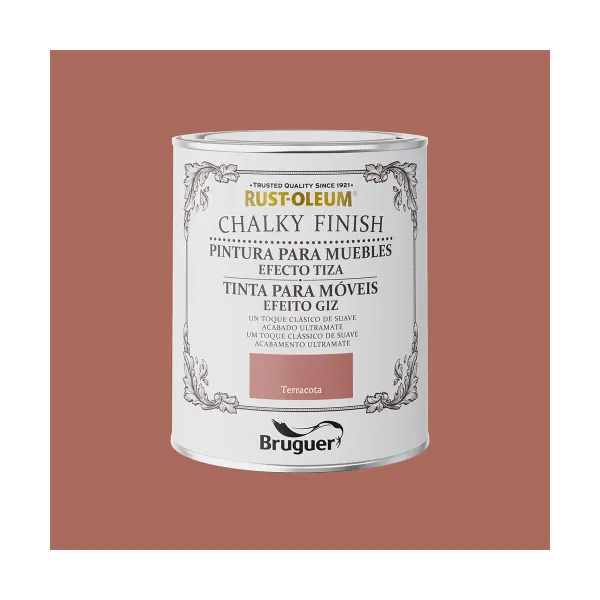 Maali Bruguer Rust-oleum Chalky Finish 5733893 Kalusteet Terrakotta 750 ml