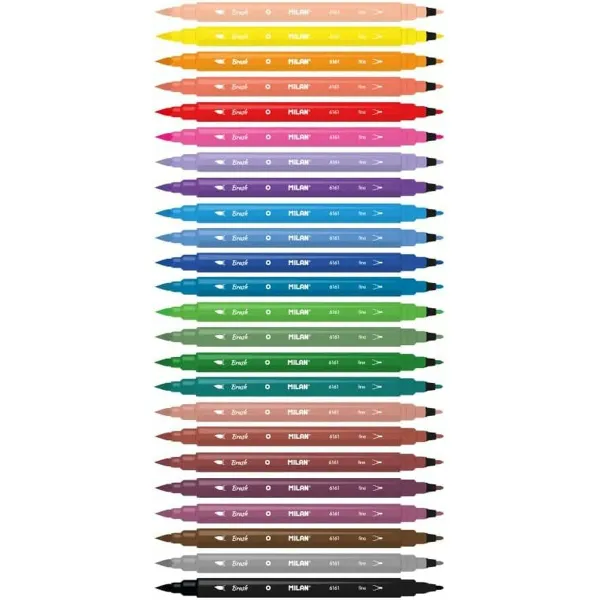 Set of Felt Tip Pens Milan 24 Pieces
