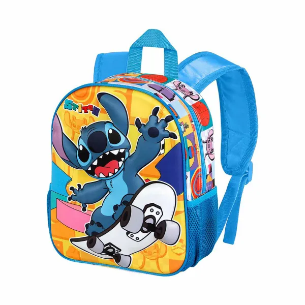 3D Koululaukku Lilo & Stitch Karactermania Sininen 26 x 11 x 31 cm