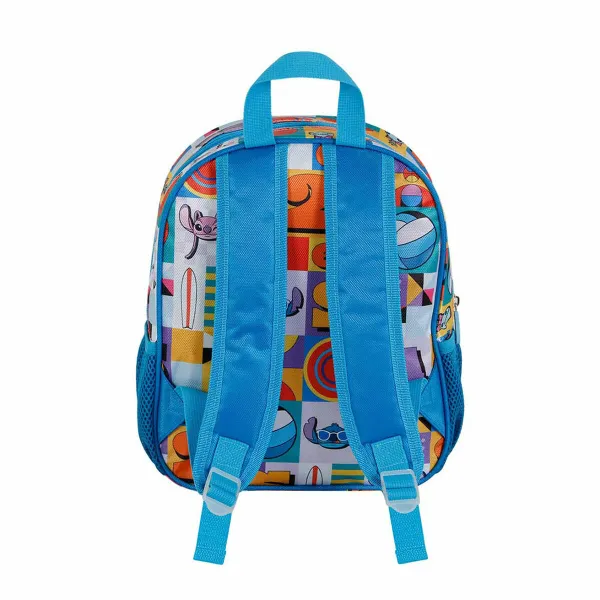 3D Koululaukku Lilo & Stitch Karactermania Sininen 26 x 11 x 31 cm