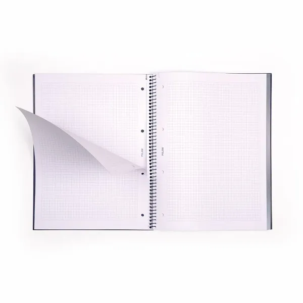 Book of Rings Milan 430 Blue A4 80 Sheets (3 Units)