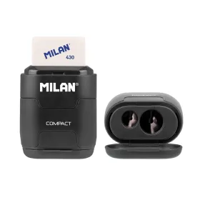 Точилка Milan compactserie especial shadow Чёрный Резиновый