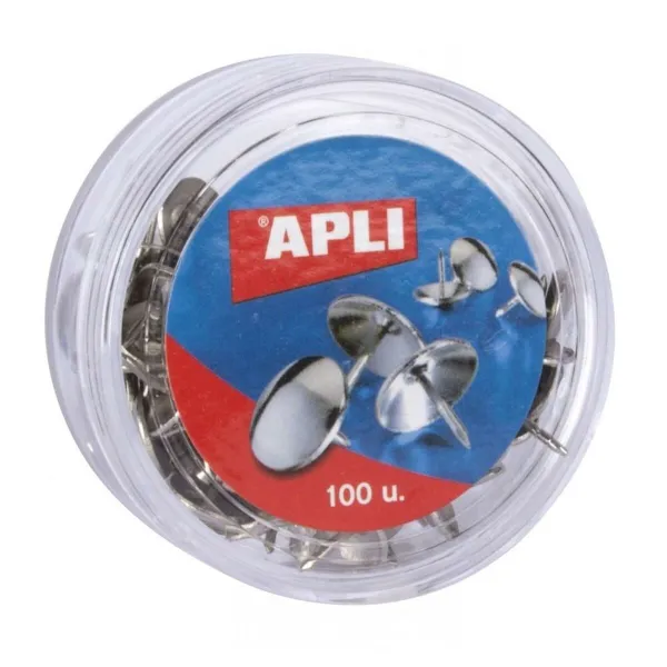 Seinänastat Apli 100 Kappaletta nikkeli 16 Kappaletta