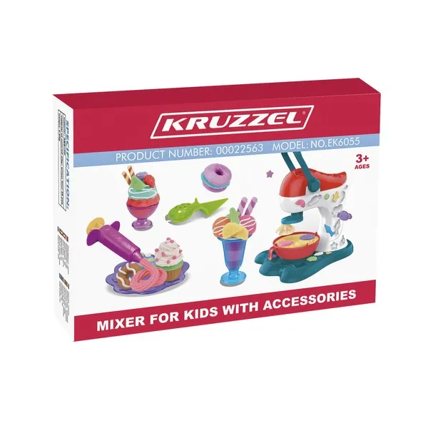 Plastiliin - Kruzzeli komplekt 22563