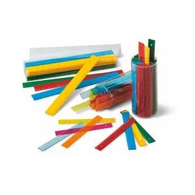 Geometriasetti Faibo Monivärinen 15 cm 100 Kappaletta