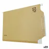 Suspension files Elba Arcón White Brown Sheet Name label Viewer Transparent