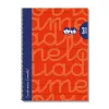 Notebook Lamela Red Sheet 80 Sheets 21,5 x 31,5 cm 5 Pieces