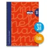 Piezīmju klade Lamela Sarkans Lapa 80 Loksnes 21,5 x 31,5 cm 5 Daudzums