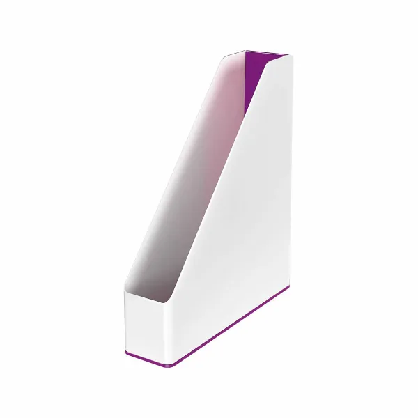 Lehtiteline Leitz Valkoinen Violetti A4 polystyreeni 7,3 x 31,8 x 27,2 cm