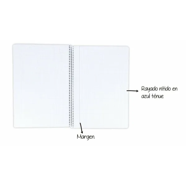 Notebook Oxford Write&Erase Multicolour Sheet 80 Sheets 21,5 x 31,5 cm 5 Pieces