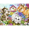 Maalaus numeroiden mukaan 40x50cm - kissat Maaleo 22781