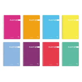 Užrašų knygelė Pacsa Plastipac Spalvotas Lapas 80 Paklodės 21,5 x 31,5 cm 5 Dalys