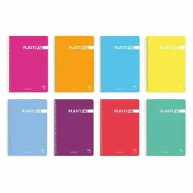 Notebook Pacsa Multicolour Sheet 80 Sheets 21,5 x 31,5 cm 5 Pieces