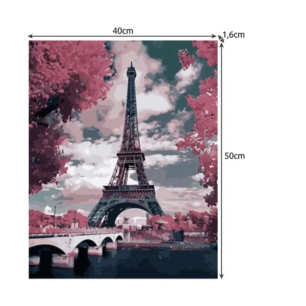 Painting by numbers 40x50cm- Maaleo tower 22784
