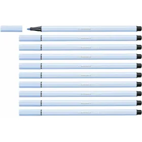 Marķieris Stabilo Pen 68 Zils (10 Daudzums)