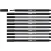 Marķieris Stabilo Pen 68 Melns (10 Daudzums)