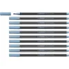 Felt-tip pens Stabilo Pen 68 metallic (10 Pieces)