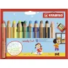 Värikynät Stabilo Woody 3-in-1 Monivärinen