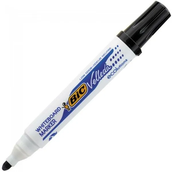 Skysti žymekliai Bic Velleda Ecolutions 1701 Juoda (12 Dalys)
