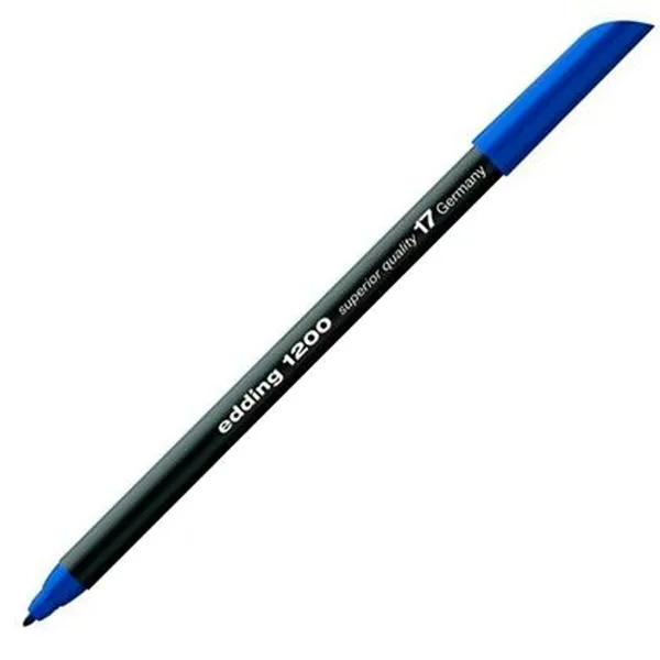 Фетр Edding 1200 Синяя сталь (5 штук)