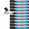 Marķieris Edding 380 Flipchart Melns (10 gb.)