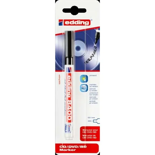 Nuolatinis žymeklis Edding e-8400 Juoda (10 vnt.)