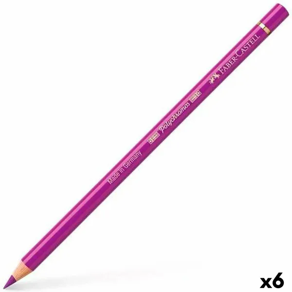 Цветные карандаши Faber-Castell Polychromos Багровый красный 6 Предметы