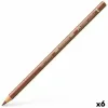 Spalvoti pieštukai Faber-Castell Polychromos Ruda 6 Dalys