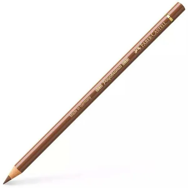 Spalvoti pieštukai Faber-Castell Polychromos Ruda 6 Dalys