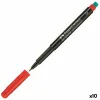 Permanentais marķieris Faber-Castell Multimark 1523 M Sarkans (10 gb.)