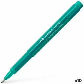 Фетр Faber-Castell Broadpen Document бирюзовый (10 штук)