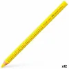 Colouring pencils Faber-Castell Yellow (12 Units)