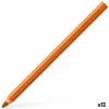 Colouring pencils Faber-Castell Jumpo Grip Ocre (12 Units)