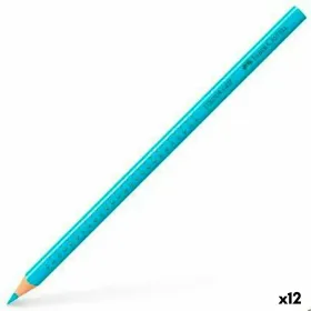 Krāsainie zīmuļi Faber-Castell Colour Grip Tirkīzs (12 gb.)