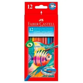 Akvareļu krāsainie zīmuļi Faber-Castell Daudzkrāsains 6 Daudzums