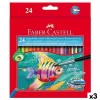 Akvareliniai spalvoti pieštukai Faber-Castell Spalvotas 3 Dalys